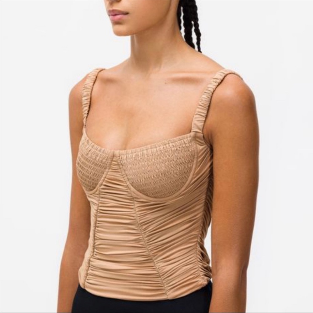 Dion Lee corset hook & eye top